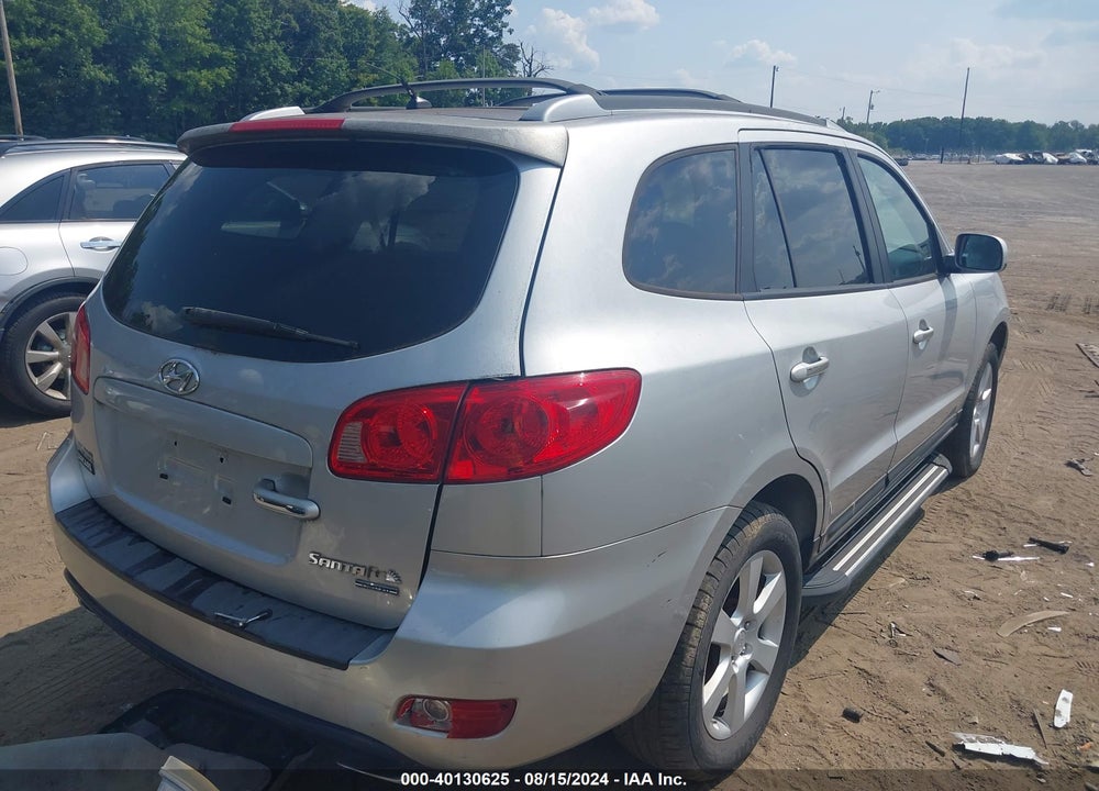 2007 HYUNDAI SANTA FE LIMITED/SE VIN: 5NMSH13E27H052951