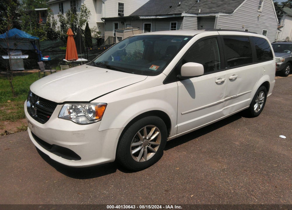 2013 DODGE GRAND CARAVAN SXT VIN: 2C4RDGCG8DR601858
