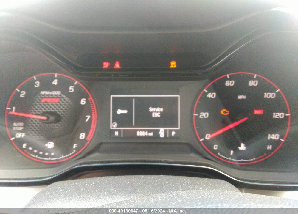 2024 CHEVROLET TRAX FWD 1RS VIN: KL77LGE29RC181701