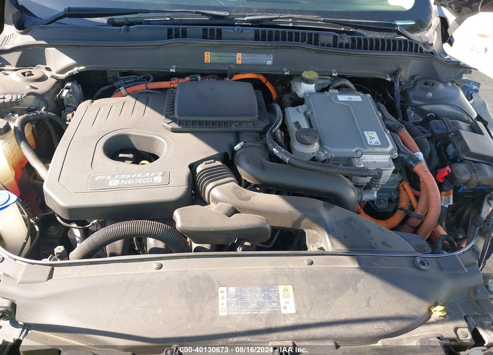 2018 FORD FUSION ENERGI VIN: 3FA6P0PU8JR246123