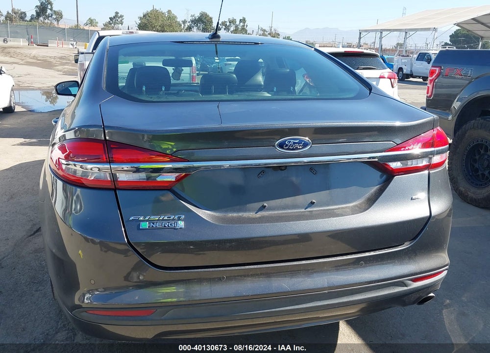 2018 FORD FUSION ENERGI VIN: 3FA6P0PU8JR246123
