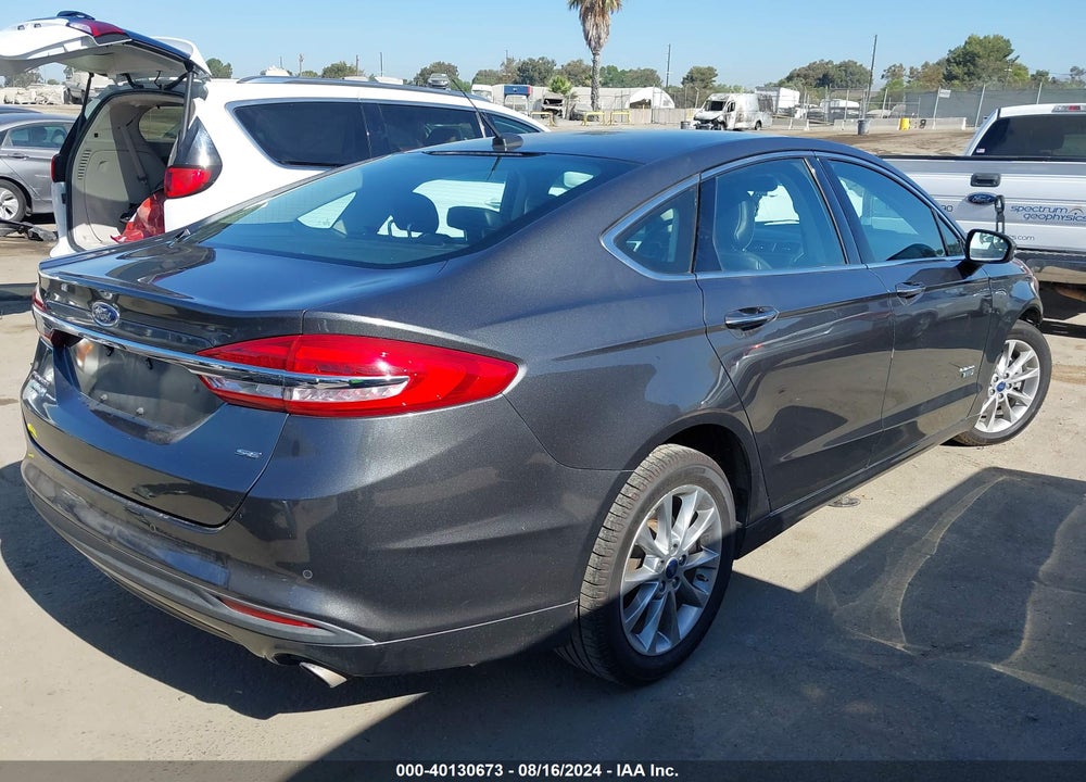 2018 FORD FUSION ENERGI VIN: 3FA6P0PU8JR246123