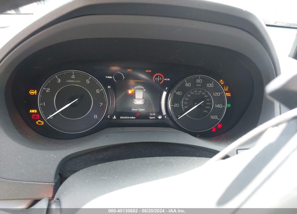 2020 ACURA RDX STANDARD VIN: 5J8TC2H38LL040975