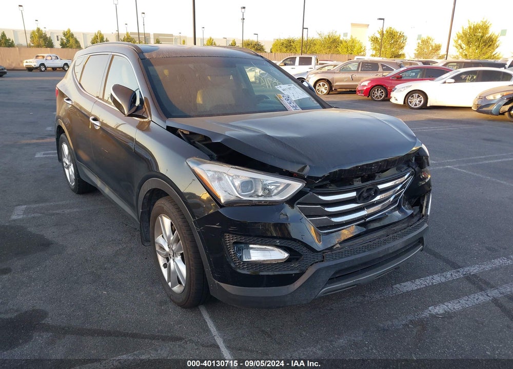 2013 HYUNDAI SANTA FE SPORT 2.0T VIN: 5XYZU3LA2DG109481