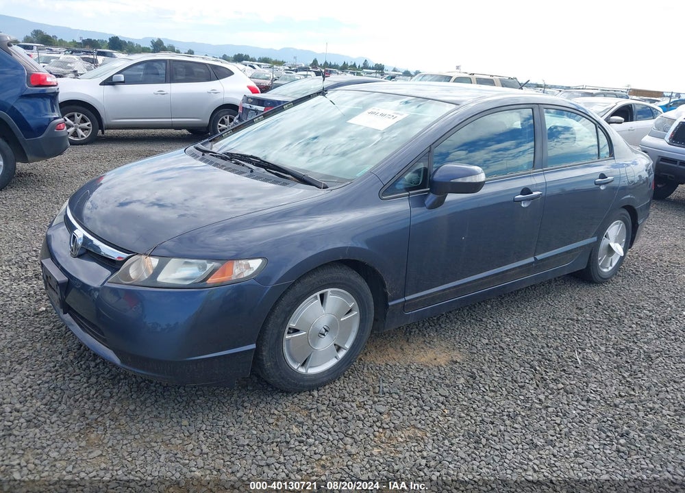 2008 HONDA CIVIC HYBRID VIN: JHMFA36248S011230