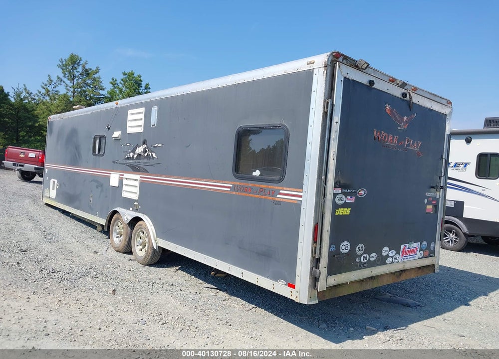 2008 FOREST RIVER WORK N PLAY VIN: 4X4TWPD298B009919
