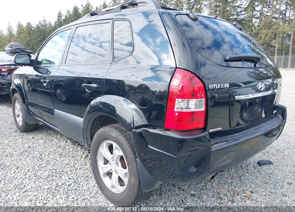 2009 HYUNDAI TUCSON LIMITED V6 VIN: KM8JN72D99U935257