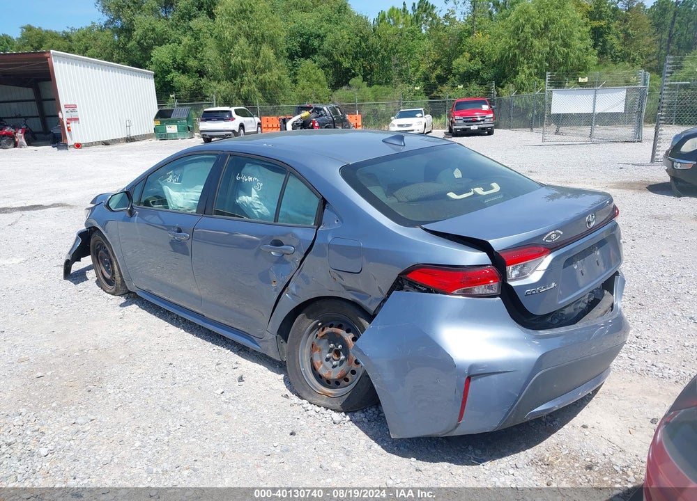 2020 TOYOTA COROLLA LE VIN: JTDEPRAE8LJ064592