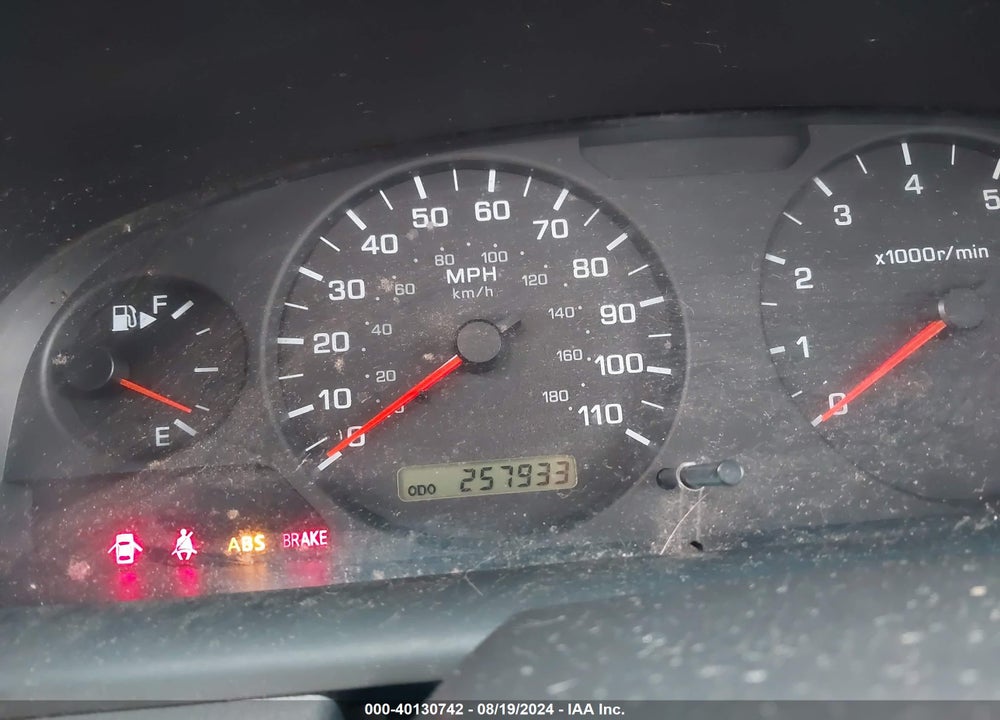 2001 NISSAN XTERRA XE VIN: 5N1ED28Y61C593018