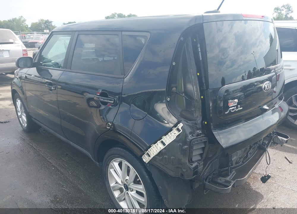 2018 KIA SOUL VIN: KNDJP3A55J7889740