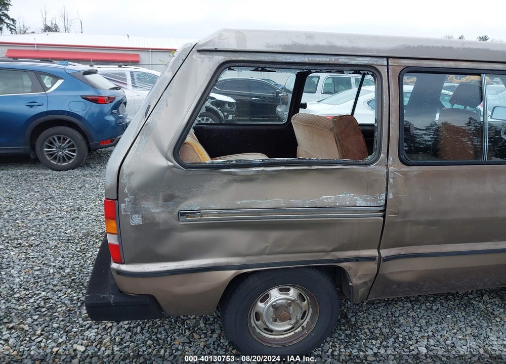 1986 TOYOTA VAN WAGON CARGO VIN: JT4YR29V5G5000799