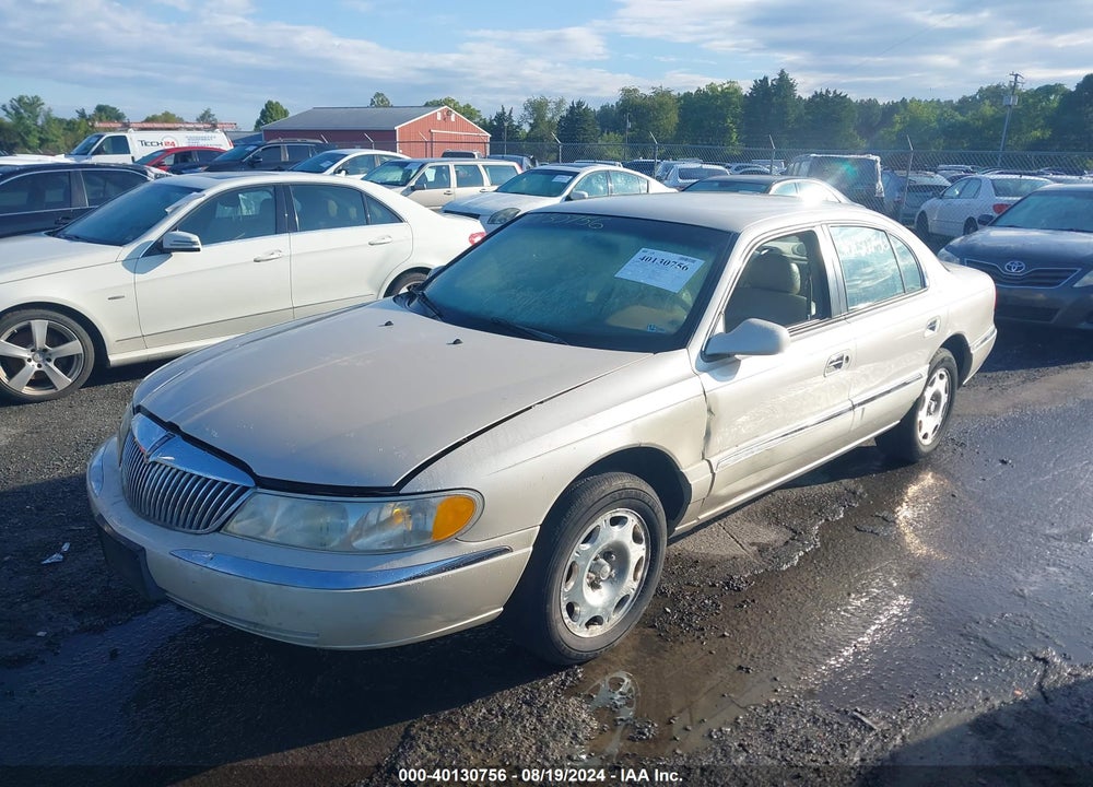 1999 LINCOLN CONTINENTAL VIN: 1LNHM97V7XY647581
