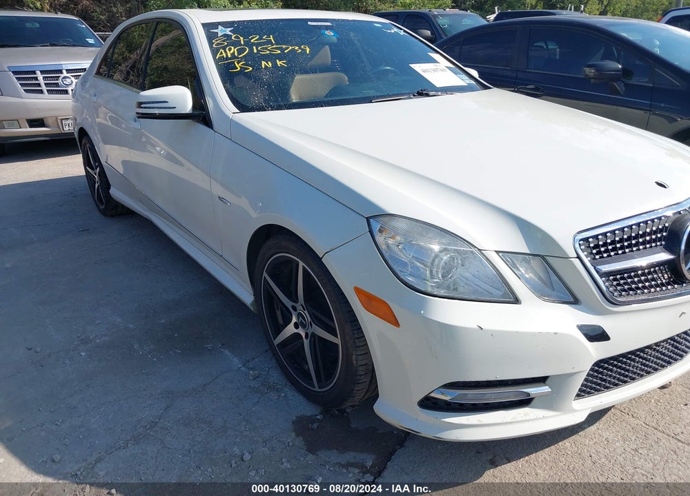 2012 MERCEDES-BENZ E 350 VIN: WDDHF5KB9CA568104