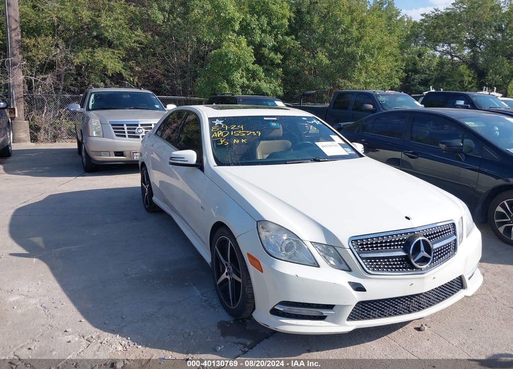 2012 MERCEDES-BENZ E 350 VIN: WDDHF5KB9CA568104