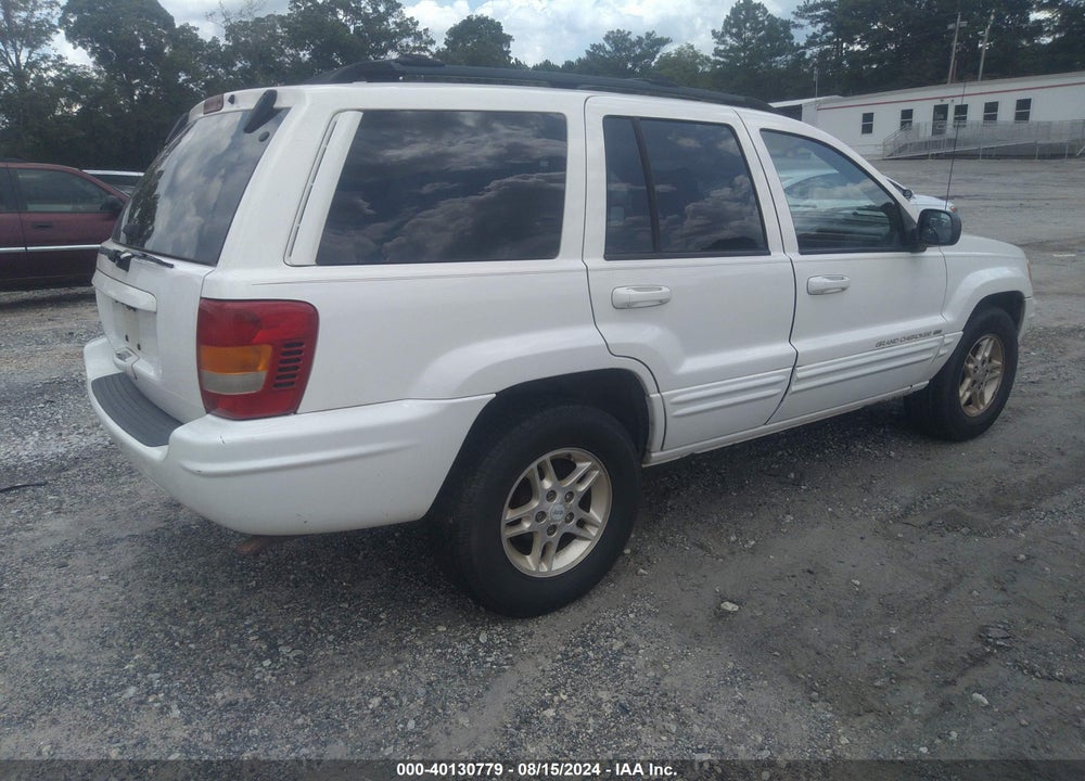 1999 JEEP GRAND CHEROKEE LIMITED VIN: 1J4G268S4XC574637