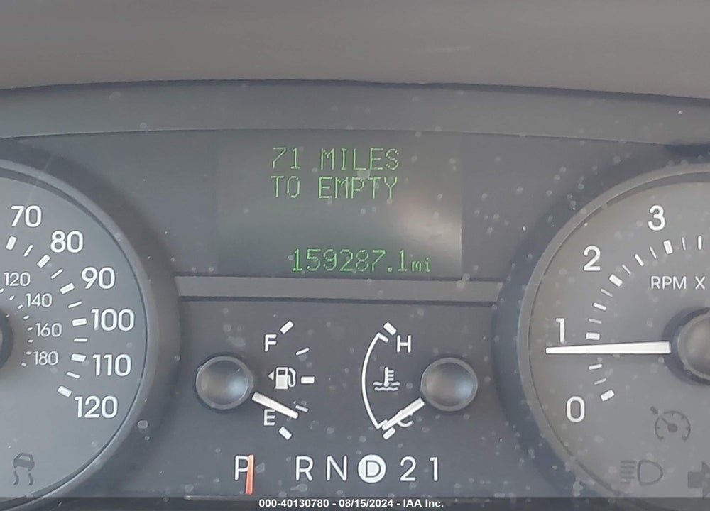 2009 MERCURY GRAND MARQUIS LS (FLEET ONLY) VIN: 2MEHM75V39X621976