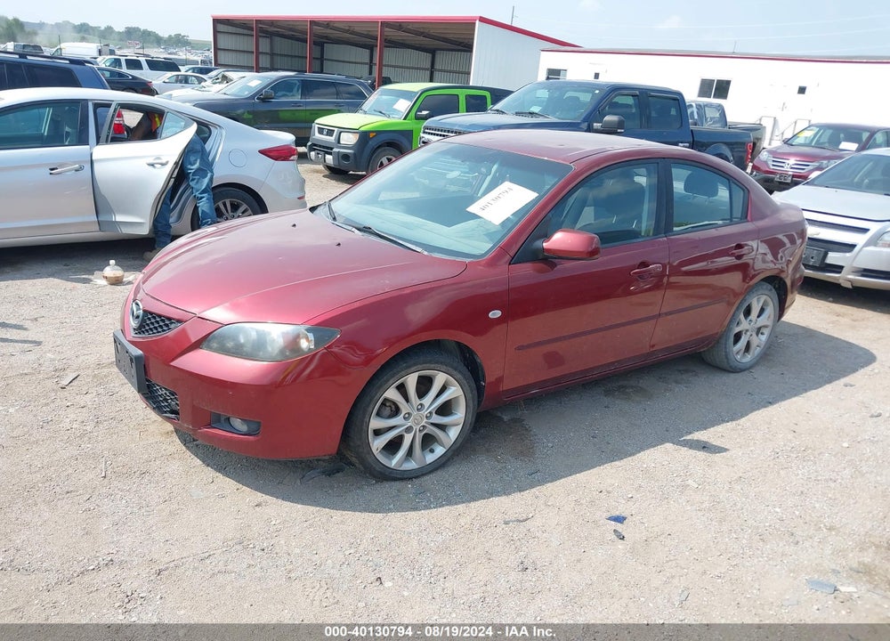 2008 MAZDA MAZDA3 VIN: JM1BK32F581179230