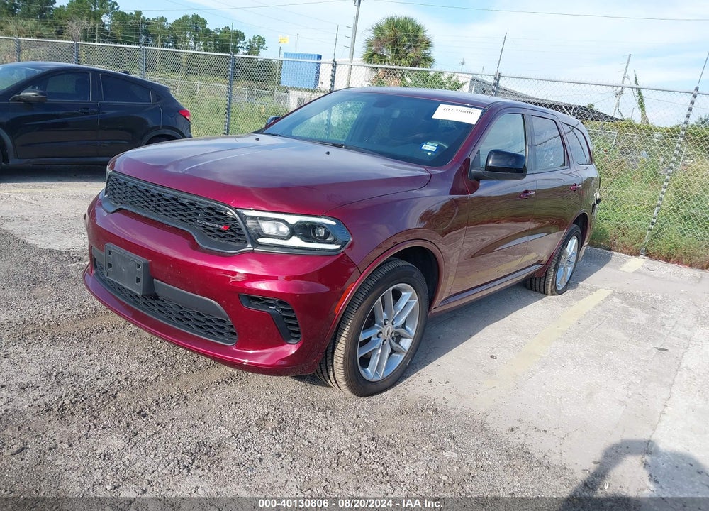 2024 DODGE DURANGO GT AWD VIN: 1C4RDJDG9RC152721