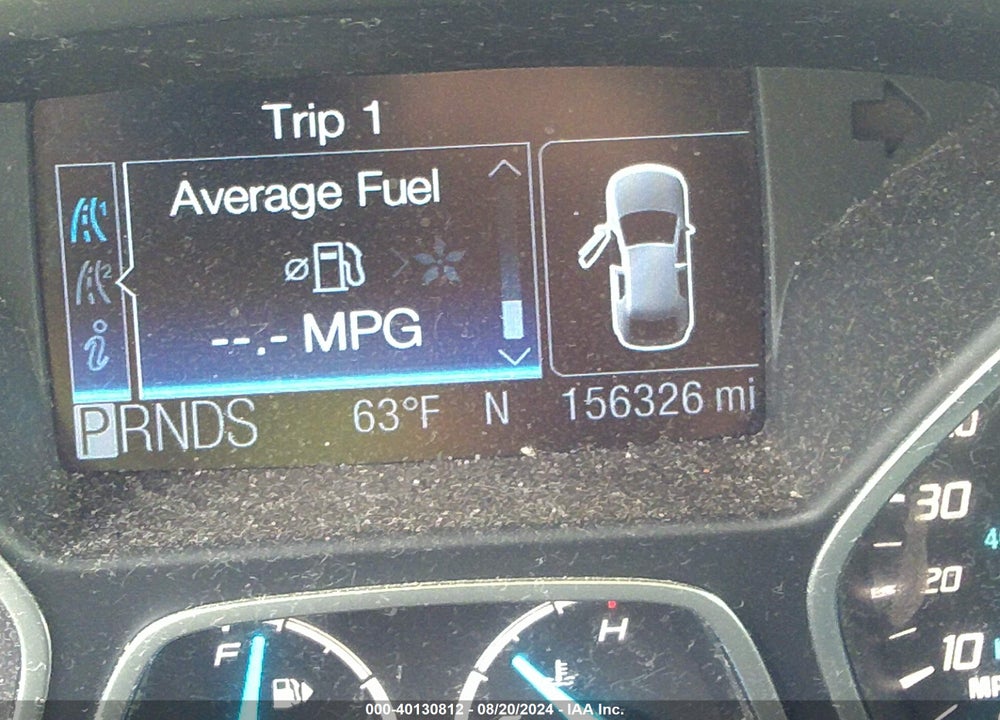 2013 FORD ESCAPE SE VIN: 1FMCU9G97DUA31993