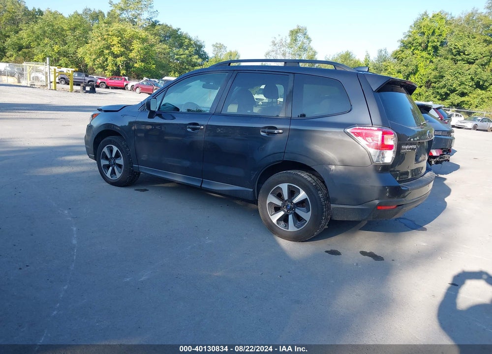 2018 SUBARU FORESTER 2.5I PREMIUM VIN: JF2SJAEC0JH409991