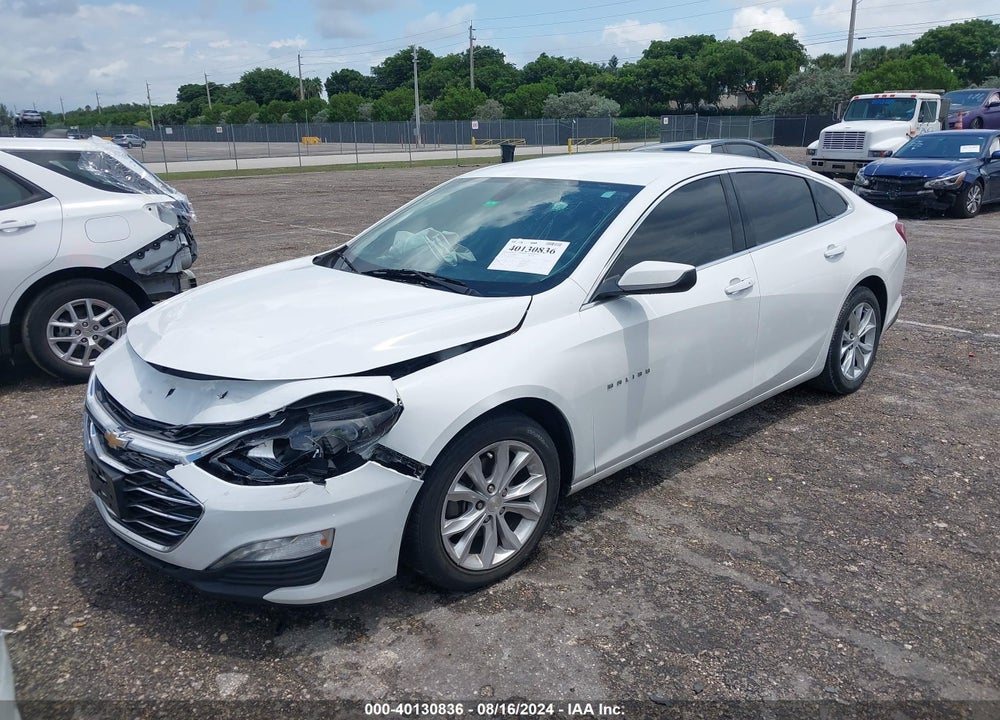 2019 CHEVROLET MALIBU LT VIN: 1G1ZD5ST3KF171740