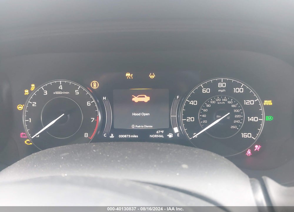 2021 ACURA TLX TECHNOLOGY PACKAGE VIN: 19UUB5F43MA006217
