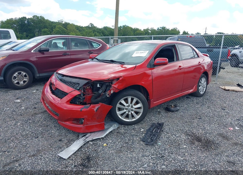 2010 TOYOTA COROLLA S VIN: 1NXBU4EE1AZ358853