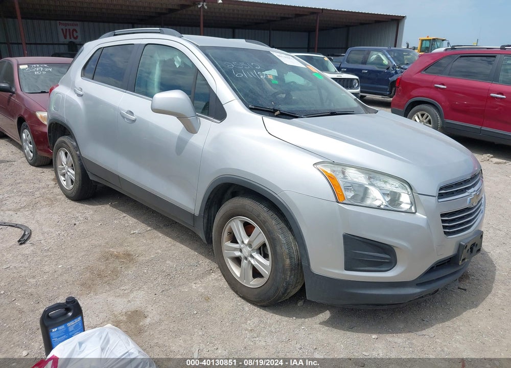 2016 CHEVROLET TRAX LT VIN: 3GNCJPSB8GL187865