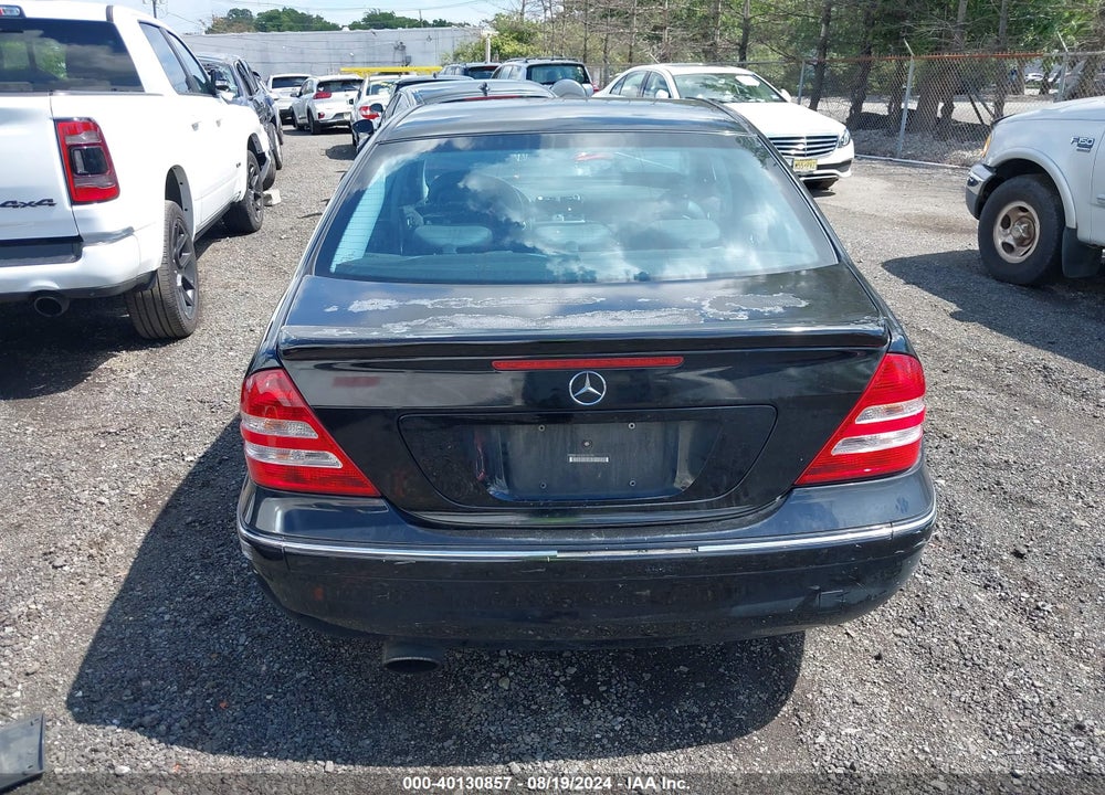 2005 MERCEDES-BENZ C 230 KOMPRESSOR SPORT VIN: WDBRF40J65F592481