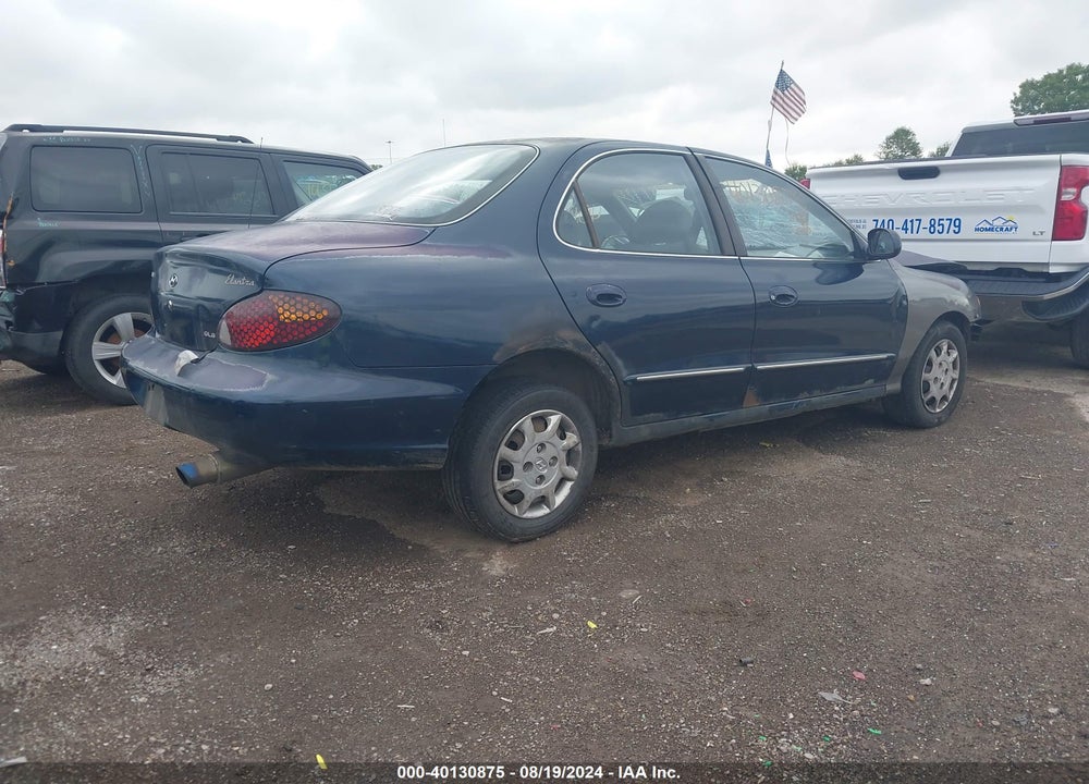 2000 HYUNDAI ELANTRA GLS VIN: KMHJF35F6YU051049