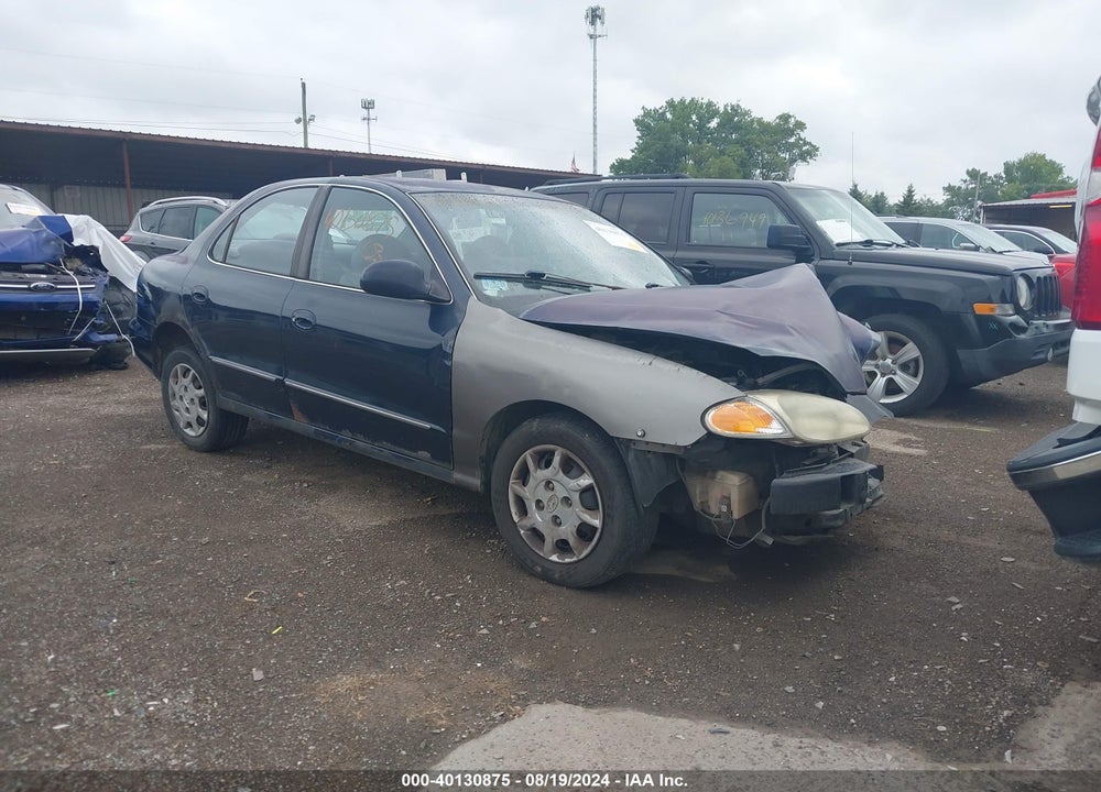 2000 HYUNDAI ELANTRA GLS VIN: KMHJF35F6YU051049