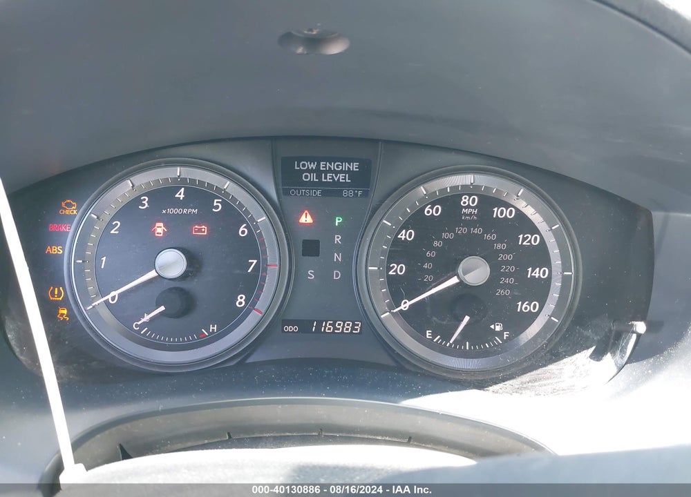 2009 LEXUS ES 350 VIN: JTHBJ46G092303541