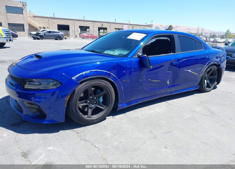 2019 DODGE CHARGER SCAT PACK RWD VIN: 2C3CDXGJ7KH553272
