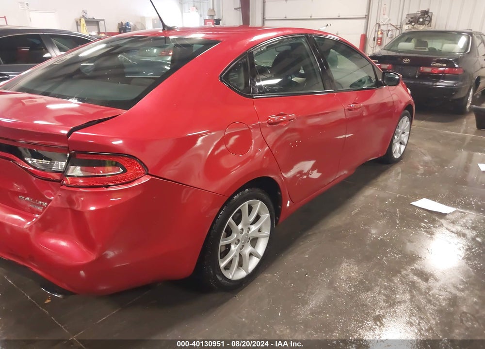 2013 DODGE DART VIN: 1C3CDFBH1DD219253