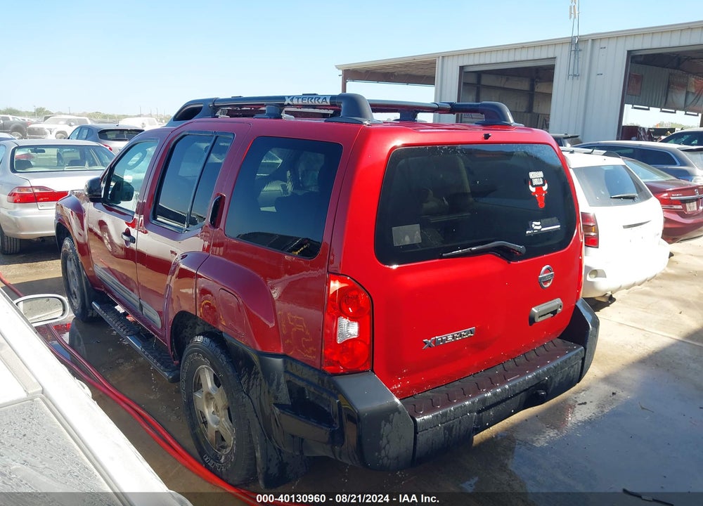 2006 NISSAN XTERRA S VIN: 5N1AN08U76C516551