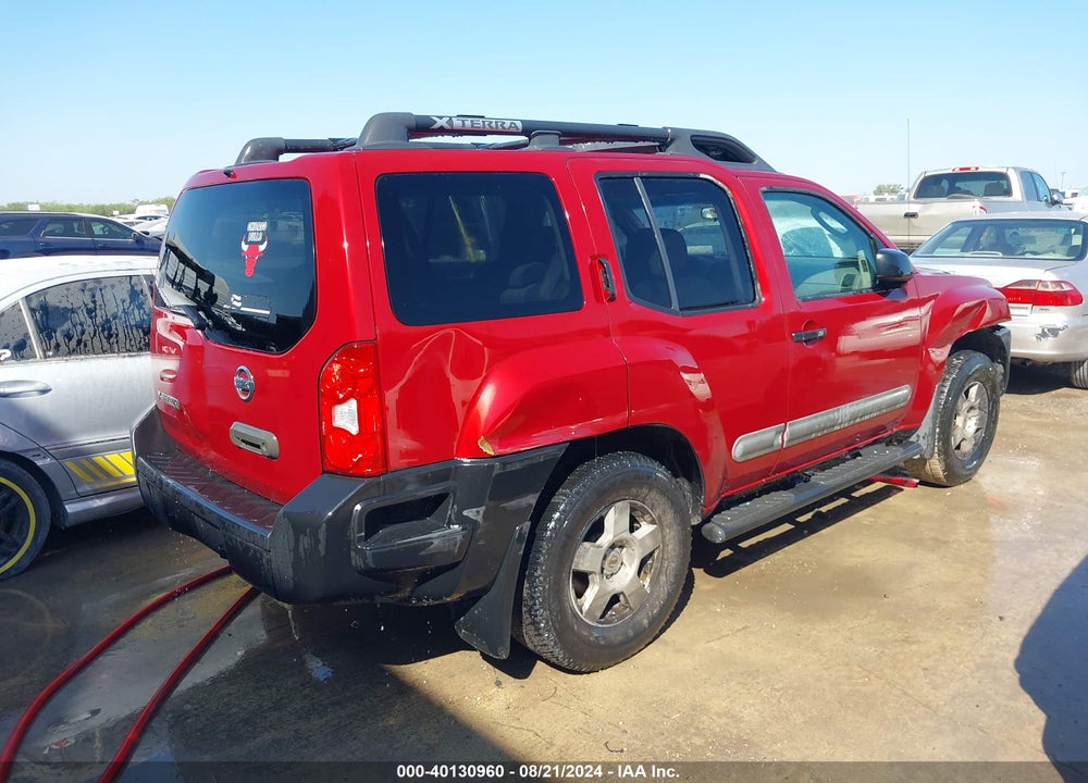 2006 NISSAN XTERRA S VIN: 5N1AN08U76C516551