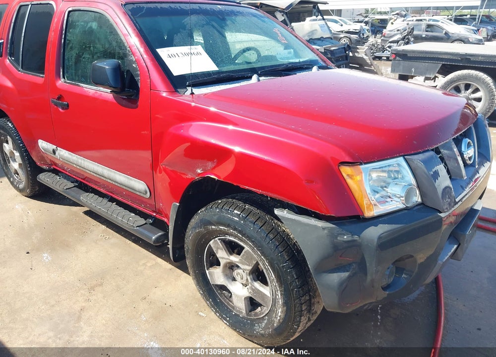 2006 NISSAN XTERRA S VIN: 5N1AN08U76C516551