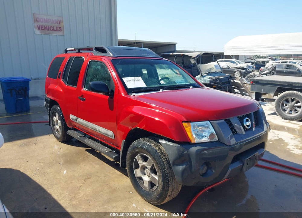 2006 NISSAN XTERRA S VIN: 5N1AN08U76C516551