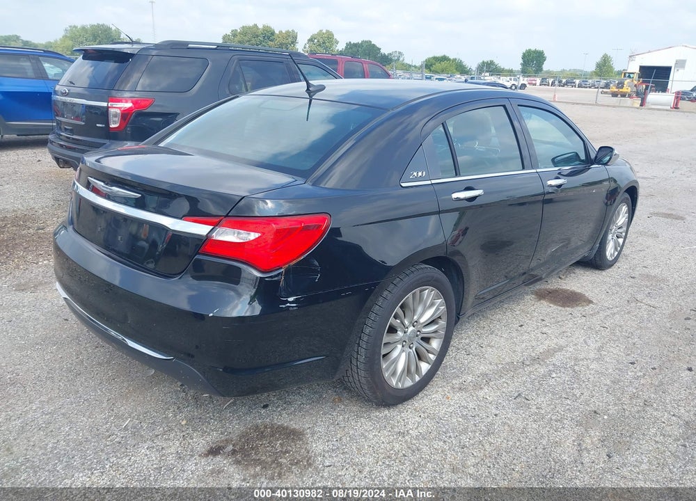 2013 CHRYSLER 200 LIMITED VIN: 1C3CCBCG9DN683631