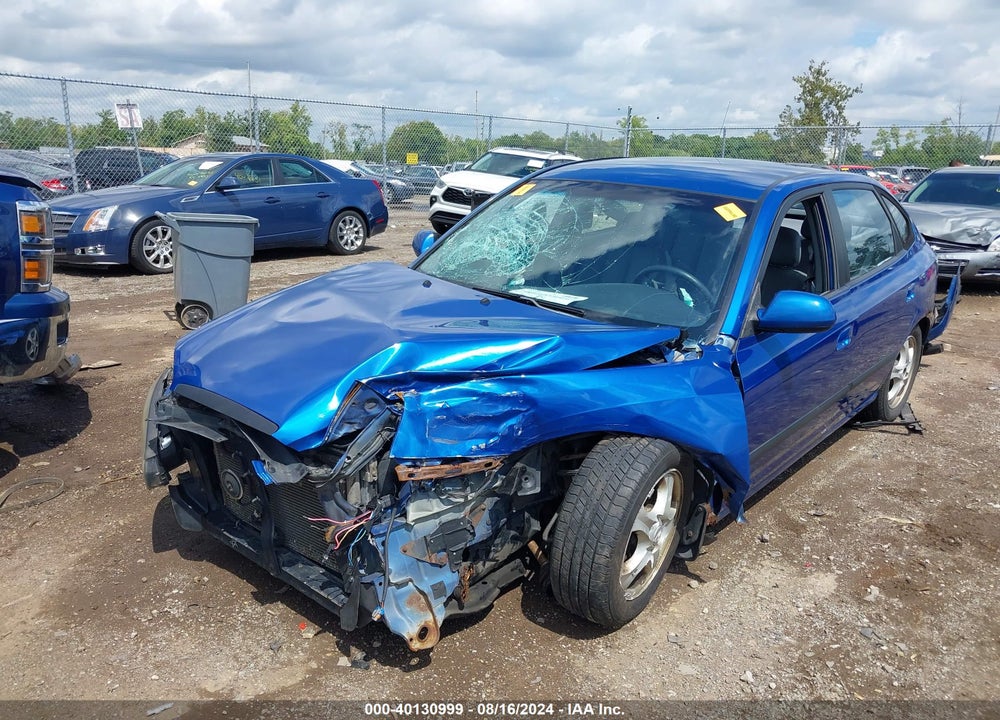 2004 HYUNDAI ELANTRA VIN: KMHDN56D94U115541