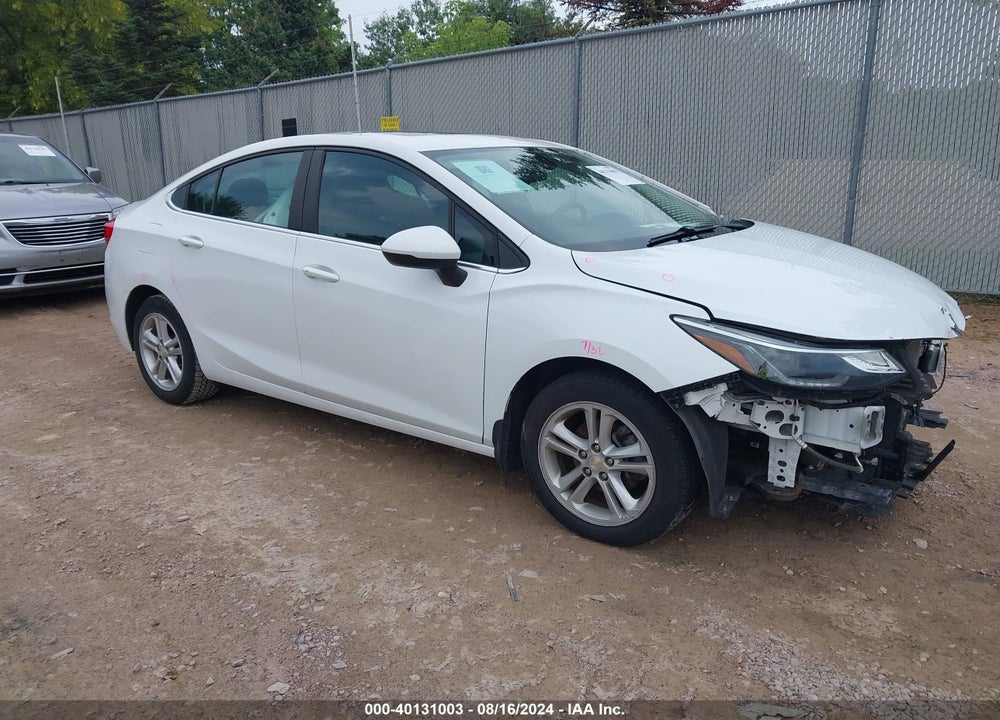 2016 CHEVROLET CRUZE LT AUTO VIN: 1G1BE5SM3G7325338