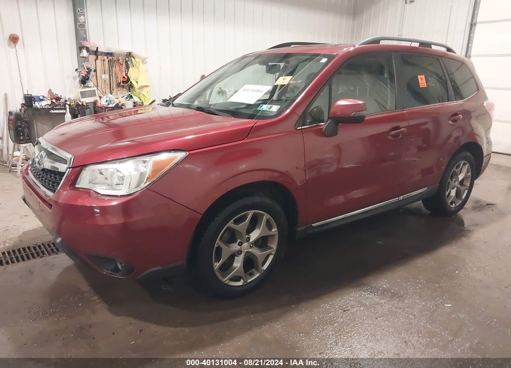 2015 SUBARU FORESTER 2.5I TOURING VIN: JF2SJAWC8FH429573