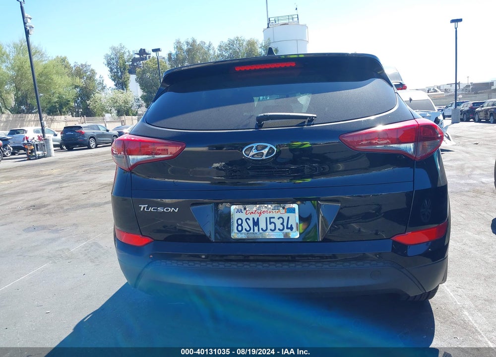 2018 HYUNDAI TUCSON SEL VIN: KM8J33A46JU669684