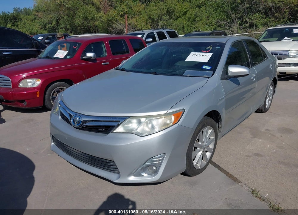 2014 TOYOTA CAMRY HYBRID XLE VIN: 4T1BD1FK4EU104157