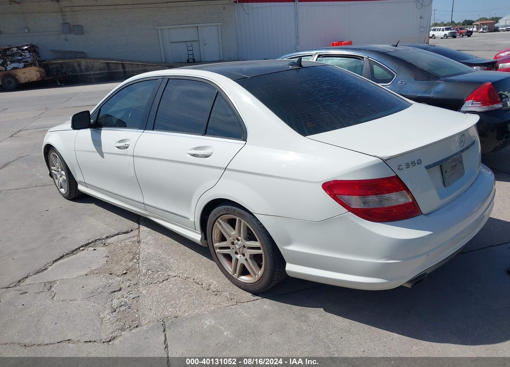2008 MERCEDES-BENZ C 350 SPORT VIN: WDDGF56X98R026284