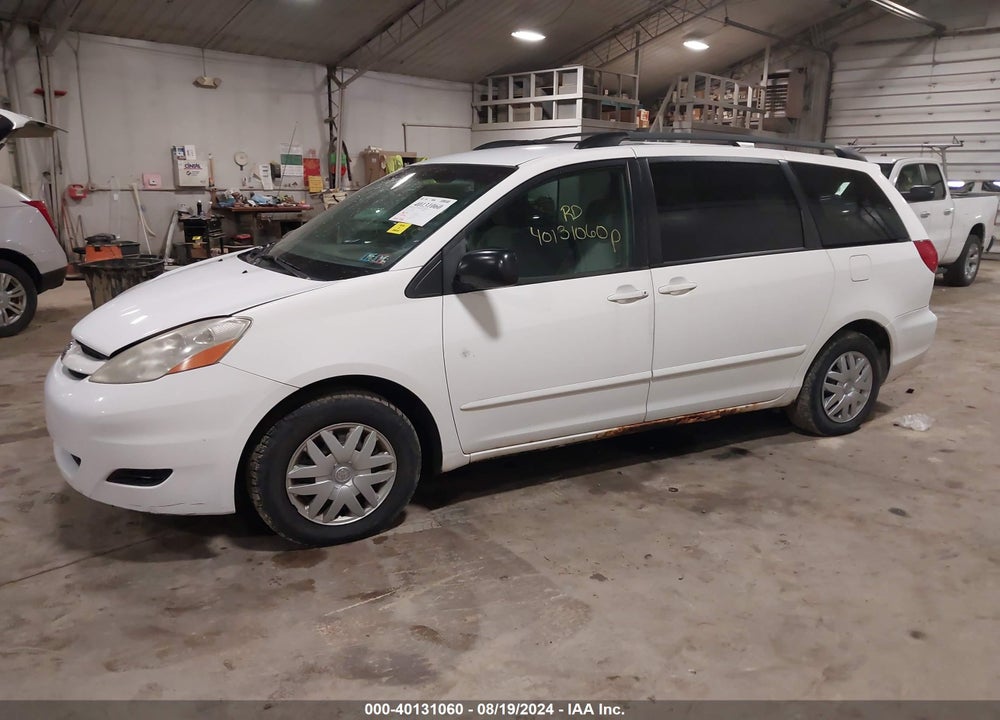 2007 TOYOTA SIENNA CE/LE VIN: 5TDZK23C07S072892