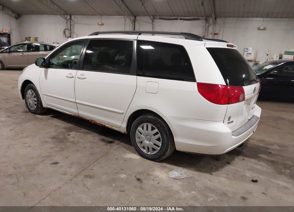 2007 TOYOTA SIENNA CE/LE VIN: 5TDZK23C07S072892