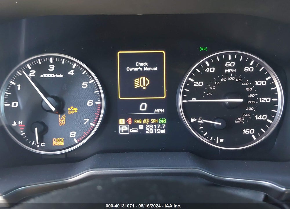 2024 SUBARU OUTBACK LIMITED VIN: 4S4BTANC9R3263197