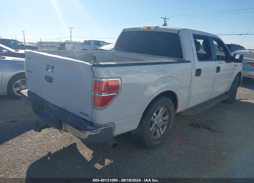 2012 FORD F-150 XLT VIN: 1FTEW1CM6CFB29287