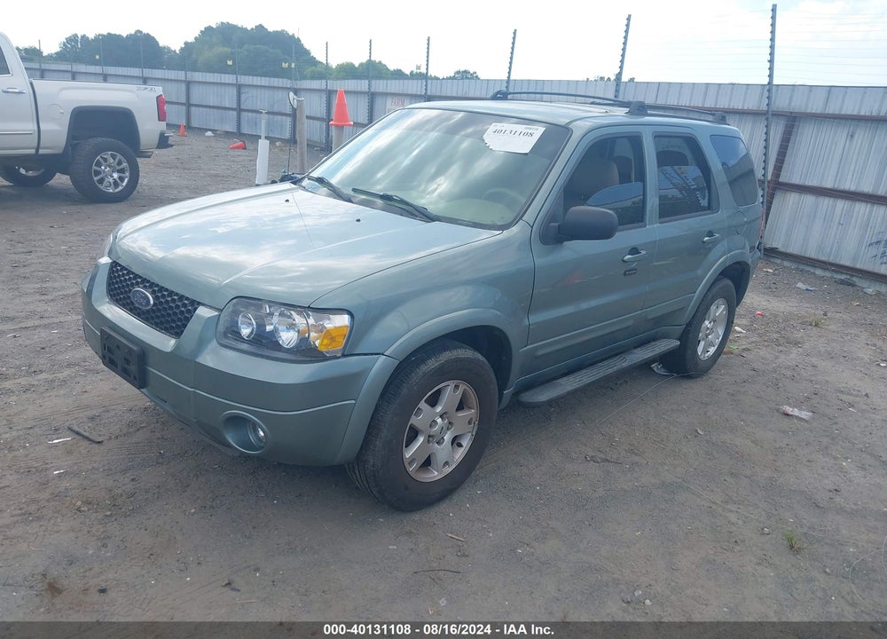 2006 FORD ESCAPE LIMITED VIN: 1FMCU04186KC94454